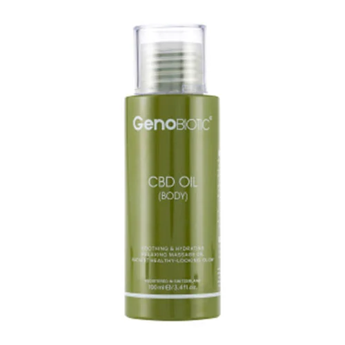 genobioticoil روغن رطوبت رسان CBD ژنوبایوتیک مناسب پوست بدن حجم 100 میل - Image 1