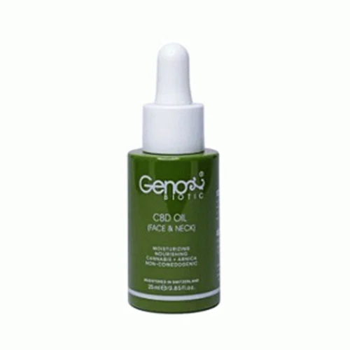 genobioticoilface روغن رطوبت رسان CBD مناسب پوست صورت و گردن ژنوبایوتیک - Image 1