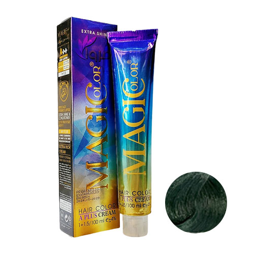 رنگ موی 22-0 مجیکالر حجم 100 میل رنگ واریاسیون سبز