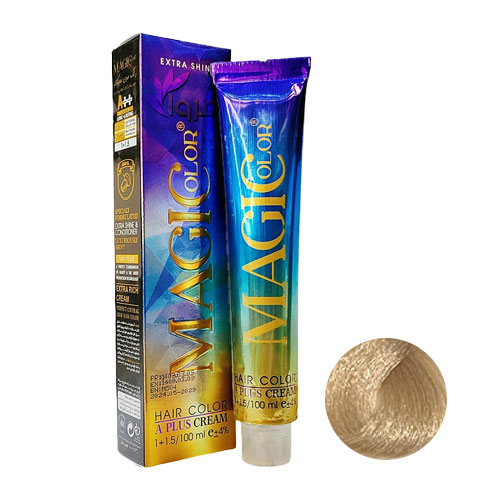 رنگ موی 0-10 مجیکالر حجم 100 میل رنگ بلوند پلاتینه