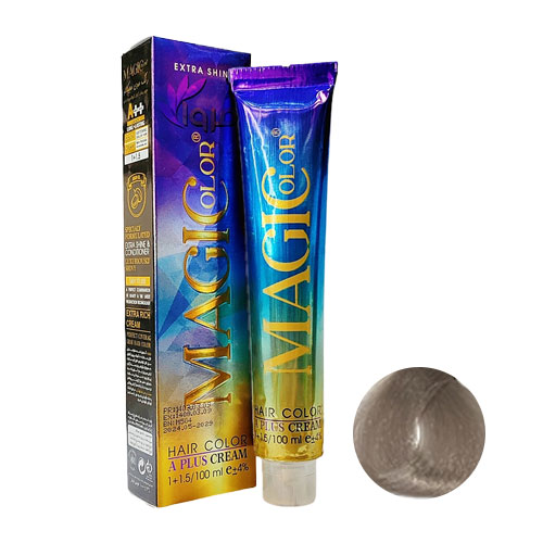 رنگ موی 1-12 مجیکالر حجم 100 میل رنگ سوپر پلاتین دودی