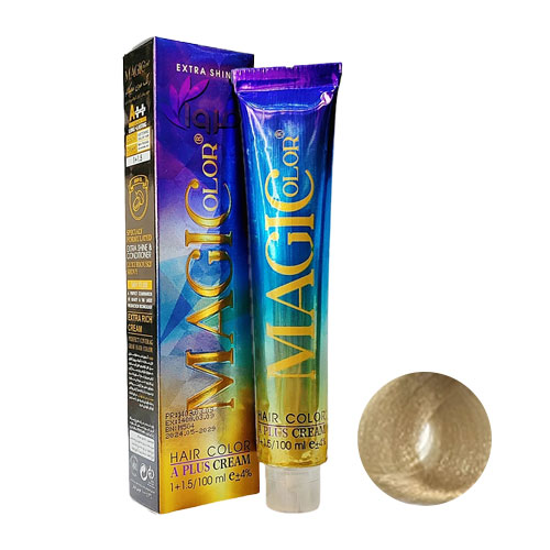 رنگ موی 3-12 مجیکالر حجم 100 میل رنگ سوپر پلاتین طلایی