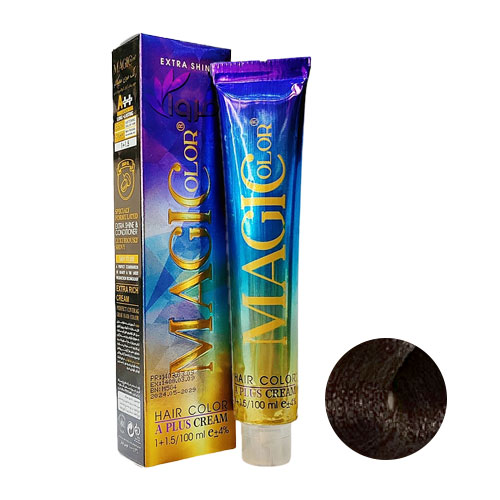 رنگ موی 00-4 مجیکالر حجم 100 میل رنگ قهوه ای متوسط قوی