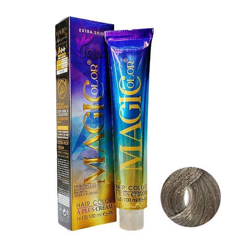 رنگ موی 1-7 مجیکالر حجم 100 میل رنگ بلوند دودی متوسط