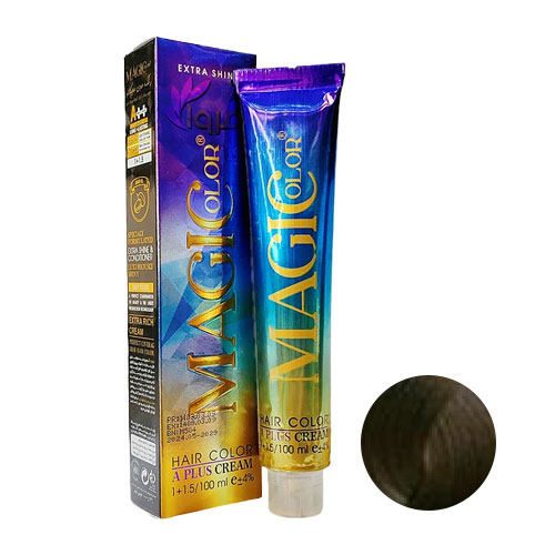 رنگ موی 2-8 مجیکالر حجم 100 میل رنگ بلوند زیتونی روشن