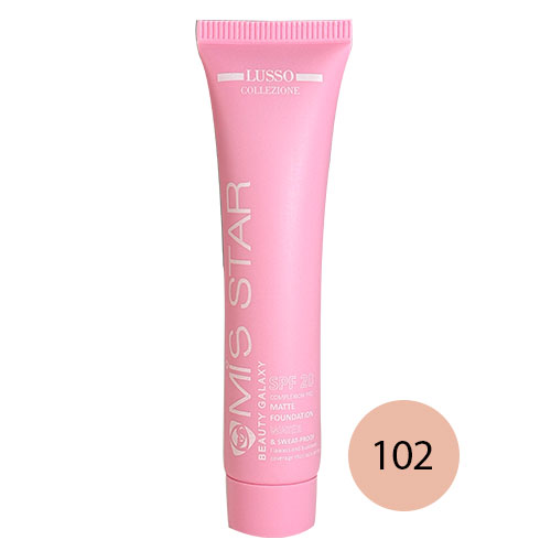کرم پودر تیوپی (SPF20) میس استار کد 102