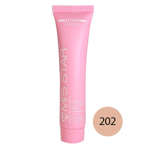 کرم پودر تیوپی (SPF20) میس استار کد 202