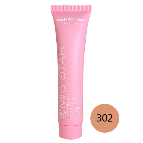 کرم پودر تیوپی (SPF20) میس استار کد 302