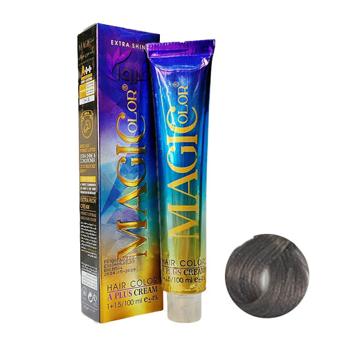 رنگ موی MC275 مجیکالر حجم 100 میل رنگ سربی سرامیکی