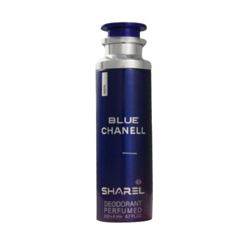 اسپری بدن مردانه شارل رایحه Blue Chanel حجم 200 میل