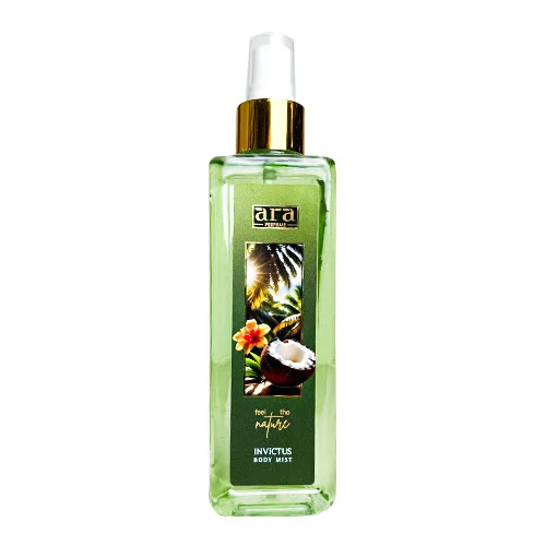 InvictusBodyMist بادی میست مردانه پرفیوم آرا رایحه Invictus حجم 190 میل - Image 1