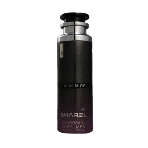 اسپری بدن مردانه شارل رایحه Lalique Noire حجم 200 میل