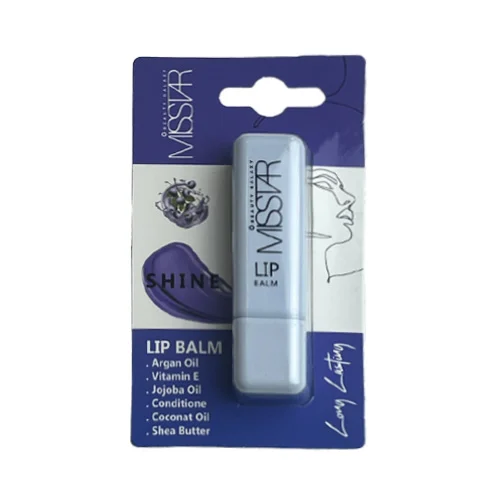 MissStarBlueLipBalm بالم لب میس استار شاین آبی - Image 1