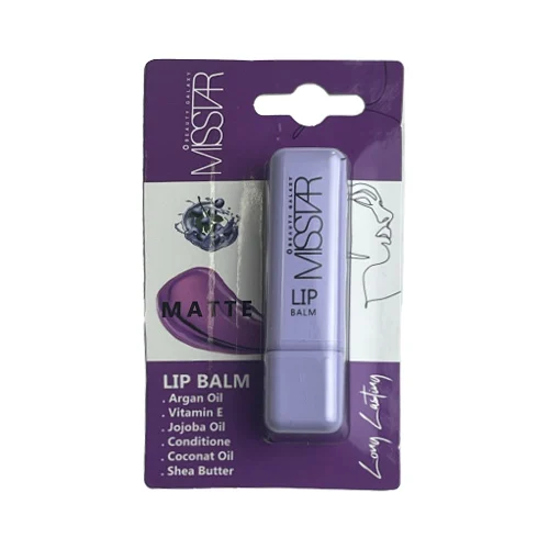 MissStarPurpleLipBalm بالم لب میس استار بنفش - Image 1