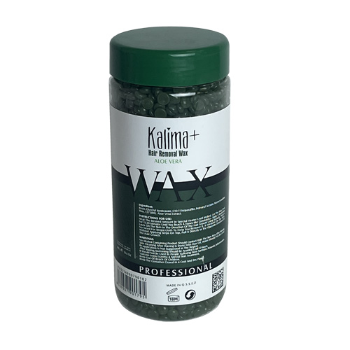 WaxGranulescylindricalcontainerKalimaPlusAloeVera500g وکس گرانول ظرف استوانه ای آلوئه ورا کالیما پلاس 500 گرم - Image 1