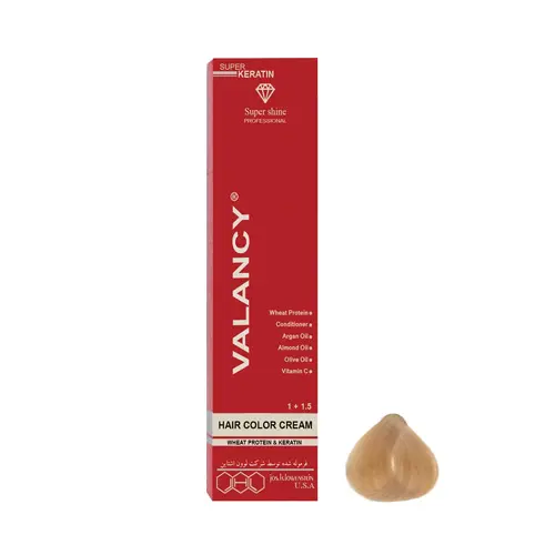 ValancyHairColorShadeNo912-0 رنگ مو والانسی شماره 0-1/2 9 (N9) حجم 100 میل رنگ طبیعی بلوند خیلی روشن - Image 1