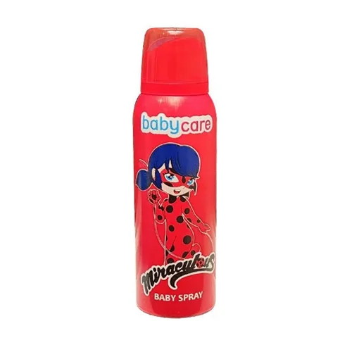 BabyCareLadybugKidsSpray اسپری بدن کودک Baby Care مدل دختر کفشدوزکی - Image 1