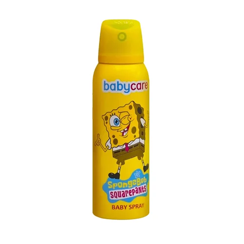 SpongeBobBabyCareSprayforKids اسپری بدن کودک Baby Care مدل باب اسفنجی - Image 1