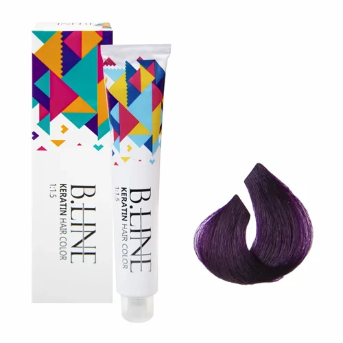 BeelineHairColorShadeNo0.66 رنگ مو بی لاین شماره 66-0 حجم 100 میل رنگ واریاسیون بنفش - Image 1