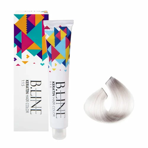 BeelineHairColorShadeNo12.1 رنگ مو بی لاین شماره 1-12 حجم 100 میل رنگ بلوند پلاتینه دودی خیلی روشن - Image 1