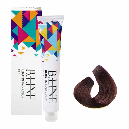 BeelineHairColorShadeNo5.04 رنگ مو بی لاین شماره 04-5 حجم 100 میل رنگ شاه بلوطی - Image 1