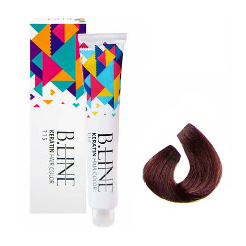 BeelineHairColorShadeNo5.4 رنگ مو بی لاین شماره 4-5 حجم 100 میل رنگ قهوه ای مسی روشن - Image 1