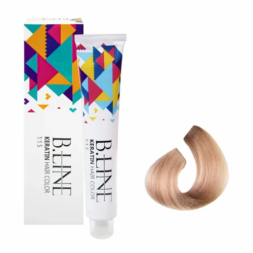 BeelineHairColorShadeNo8.78 رنگ مو بی لاین شماره 78-8 حجم 100 میل رنگ بلوند کاپوچینو روشن - Image 1