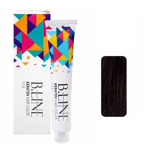 BeelineHairColorShadeNom2 رنگ مو مردانه بی لاین شماره M2 حجم 100 میل رنگ قهوه ای تیره - Image 1