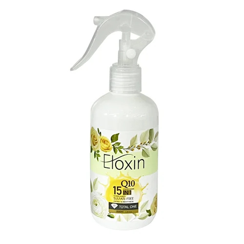 EloxinQ10LeaveInHairPrimer200ml پرایمر مو مدل Q10 بدون آبکشی الوکسین حجم 200 میل - تصویر 1